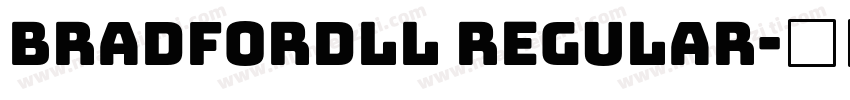 BradfordLL Regular字体转换